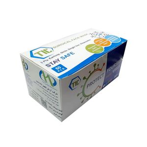ماسک تنفسی آریان تجهیز ماد پیشرو مدل ssmms بسته 50 عددی